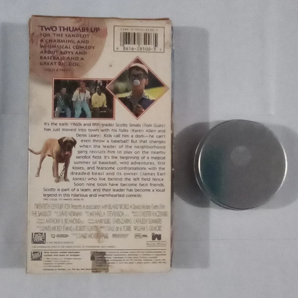 ⚾Authentic Dirt From The Sandlot and Vintage VHS Tape📼 - Picture 3 of 5